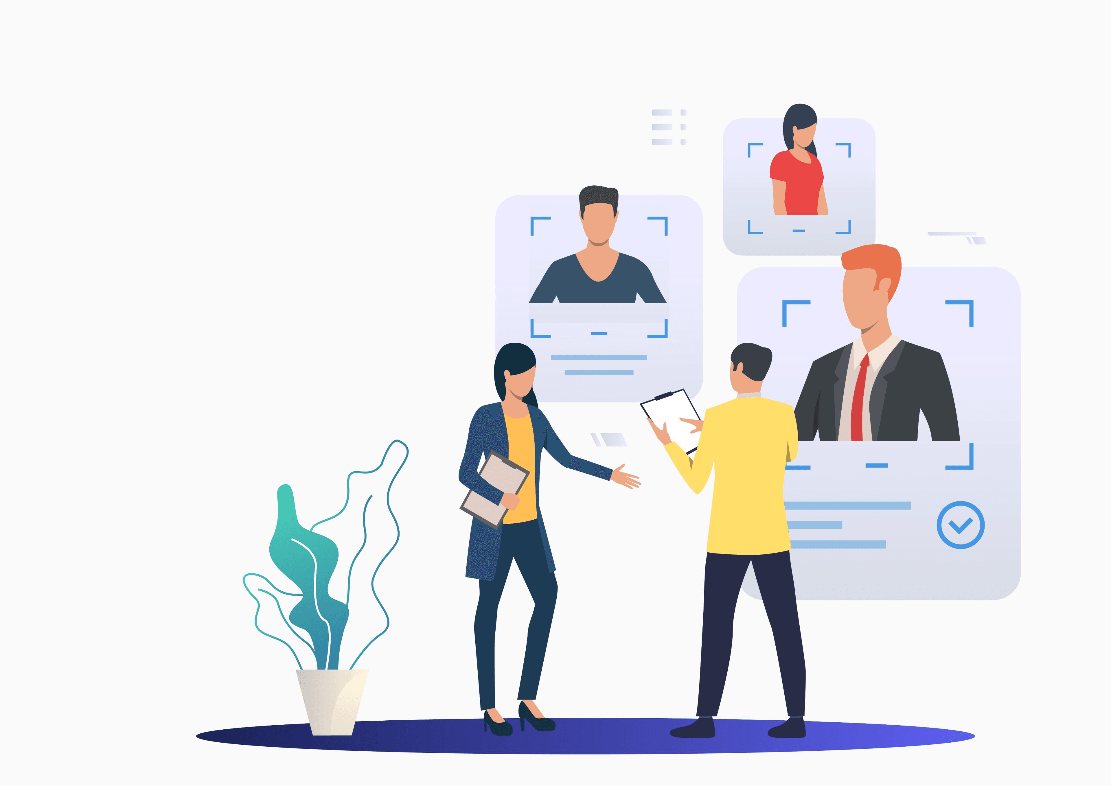 Company team illustration