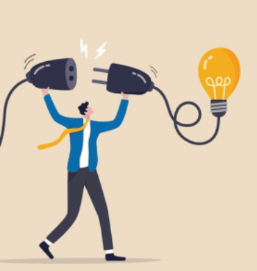 Illustration of a specialist connecting tailored benefits solutions